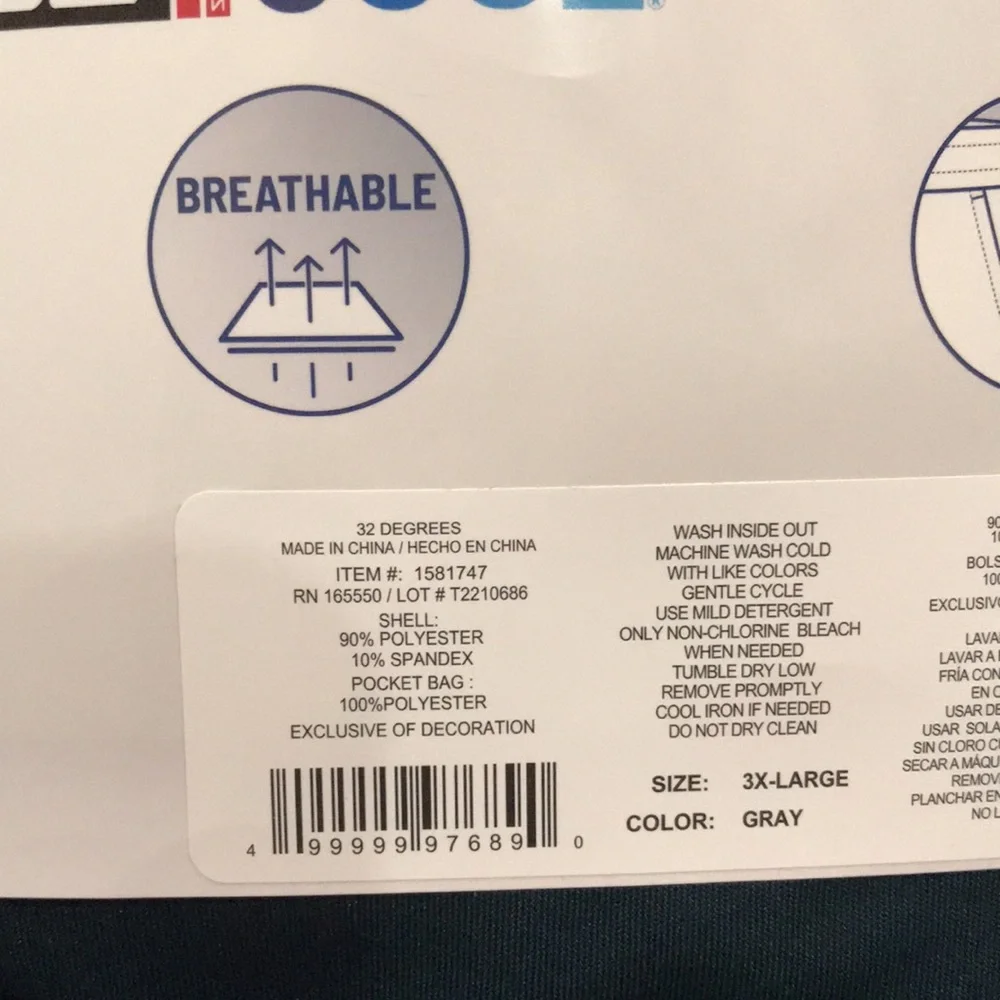 PRICE FIRM (2) packs of (2)pair in each pack  of men’s performance shorts ( - Picture 13 of 16